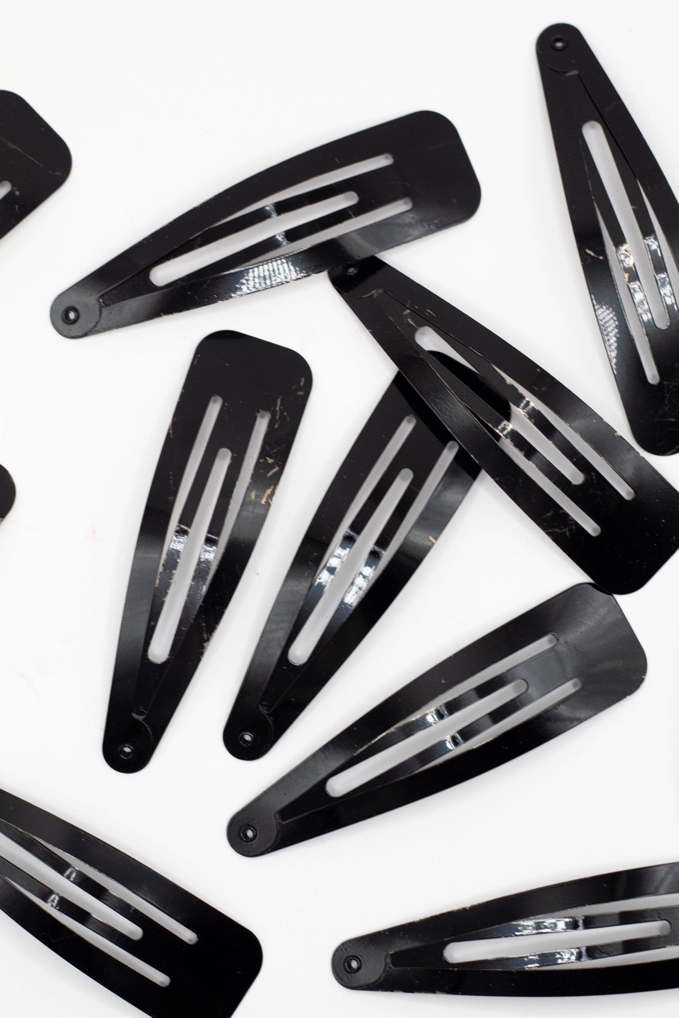 Paquete de Cucas Grandes Negras – Mayoreo 12 Piezas con 12 Sets - Safiye