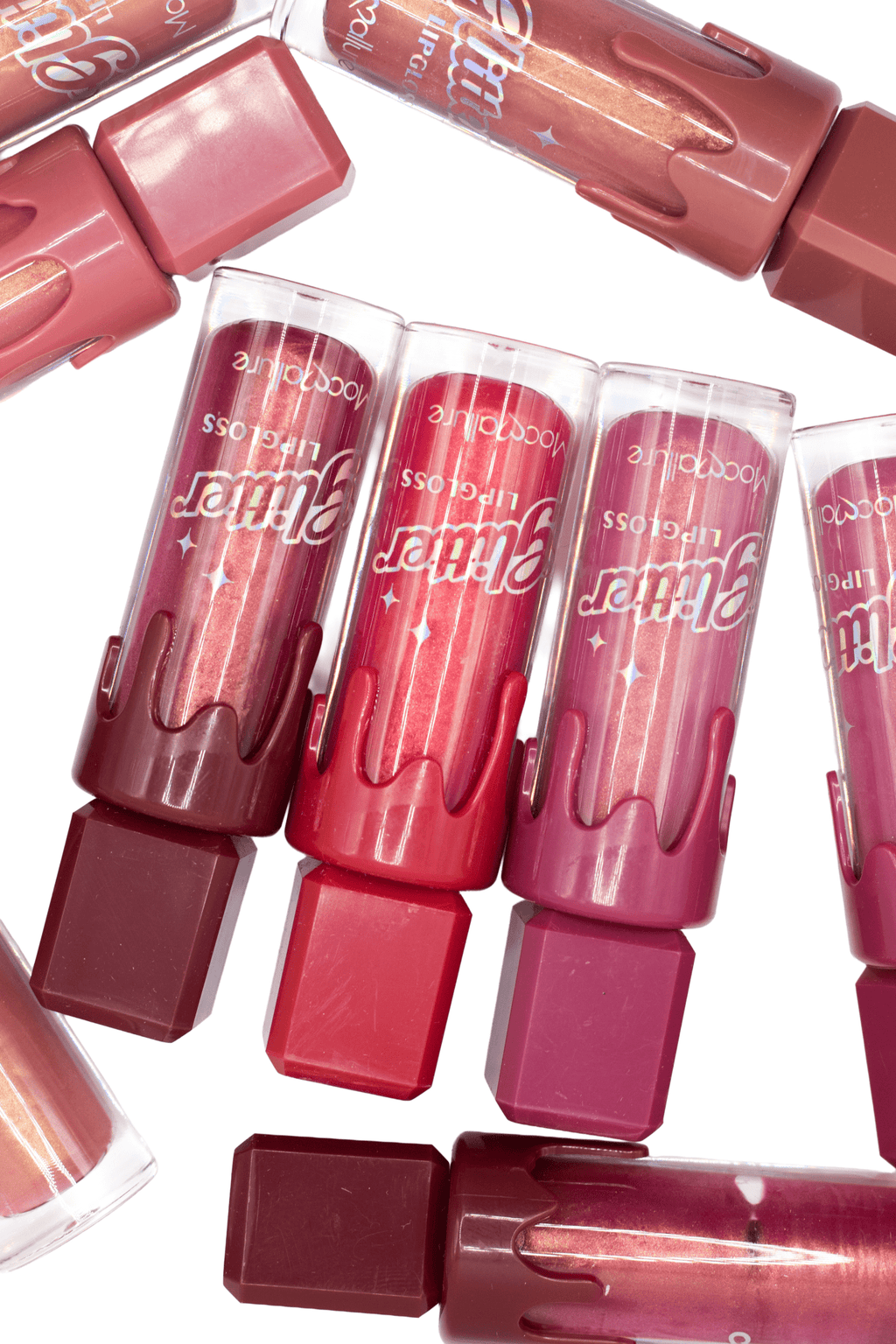 Lip Gloss Efecto Nácar Diseño Creativo – 24 Piezas Mayoreo - Safiye