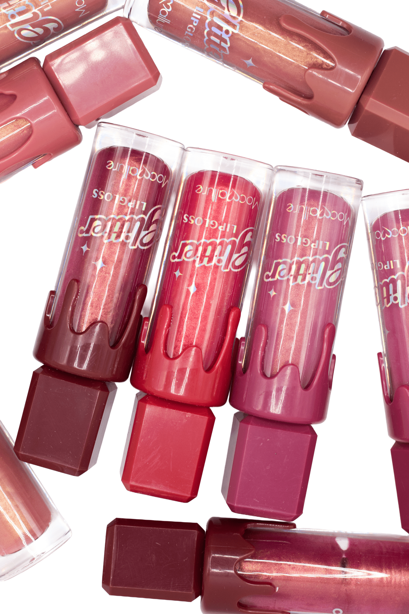 Lip Gloss Efecto Nácar Diseño Creativo – 24 Piezas Mayoreo - Safiye