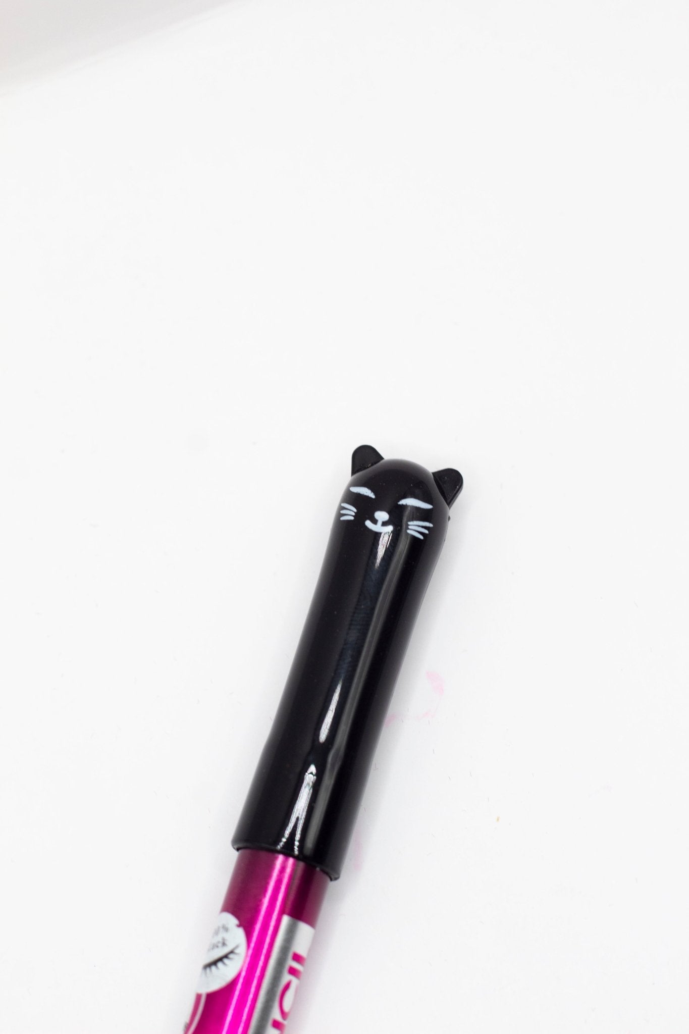 Delineador Plumín Negro Larga Duración Diseño Gato – Mayoreo 24 Piezas - Safiye