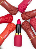 Labial en Barra Diseño Gatito Mate 12 Tonos – Mayoreo 24 Piezas - Safiye